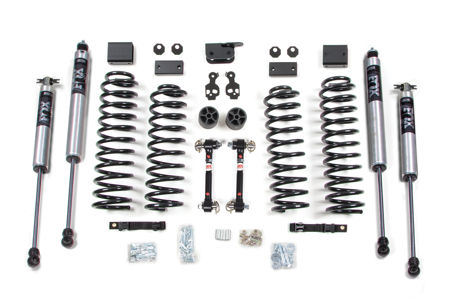 BDS SUSPENSION 3 Inch Lift Kit - Jeep Wrangler JK (07-11) 2-Door BDS1423FS