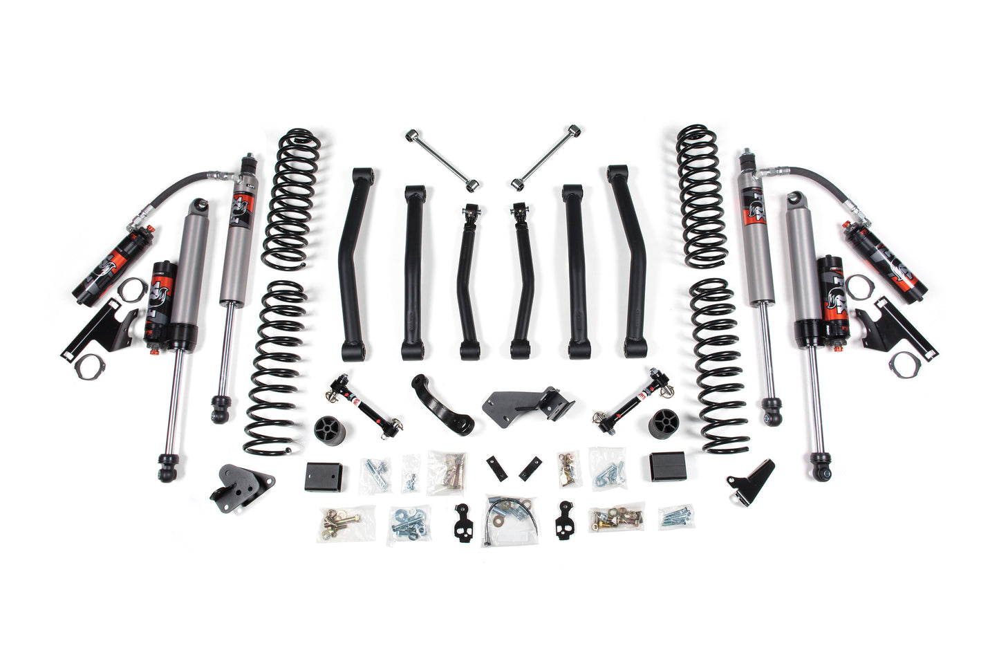 BDS SUSPENSION 4.5 Inch Lift Kit - Jeep Wrangler JK (07-11) 4-Door BDS1413FPE
