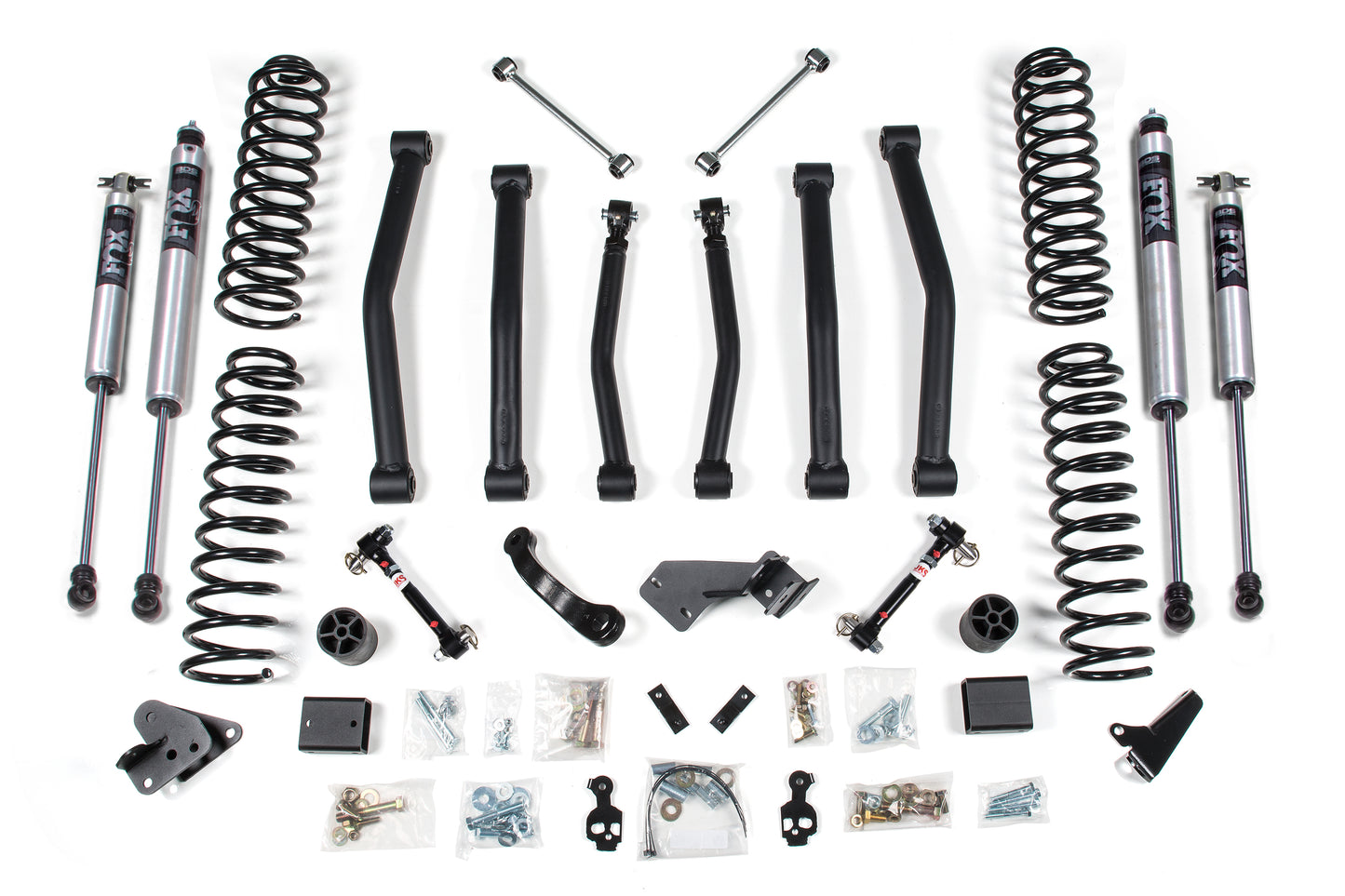 BDS SUSPENSION 4.5 Inch Lift Kit - Jeep Wrangler JK (07-11) 4-Door BDS1413FS