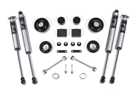 BDS SUSPENSION 2 Inch Lift Kit - Coil Spacer - Jeep Wrangler JK (12-18) 2-Door BDS1429FS