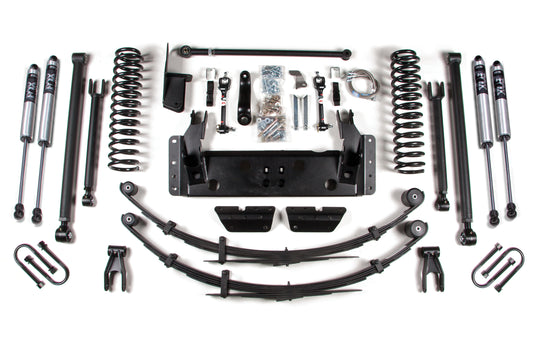 BDS SUSPENSION 6.5 Inch Lift Kit - Long Arm - Jeep Cherokee XJ (84-01) BDS1441FS