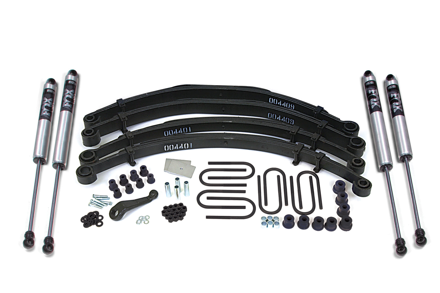 BDS SUSPENSION 4 Inch Lift Kit - Jeep CJ5/CJ7 (76-81) BDS407FS