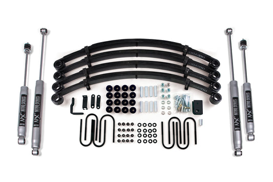 BDS SUSPENSION 2 Inch Lift Kit - Jeep Wrangler YJ (87-95) BDS408H