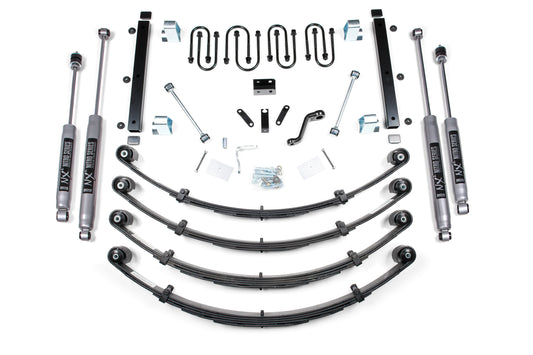BDS SUSPENSION 3.5 Inch Lift Kit - Jeep Wrangler YJ (87-95) BDS410H