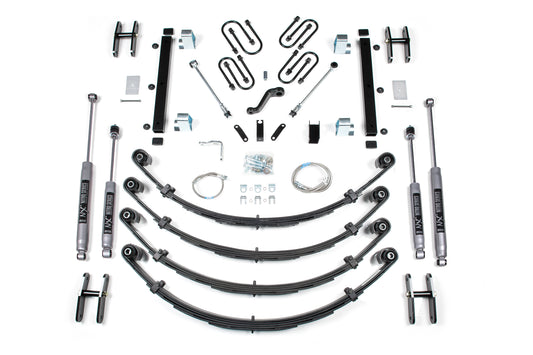 BDS SUSPENSION 4.5 Inch Lift Kit - Jeep Wrangler YJ (87-95) BDS411H