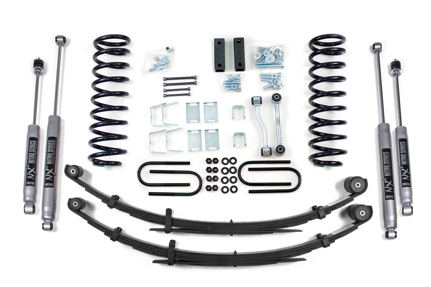 BDS SUSPENSION 3 Inch Lift Kit - Jeep Cherokee XJ (84-01) BDS433H