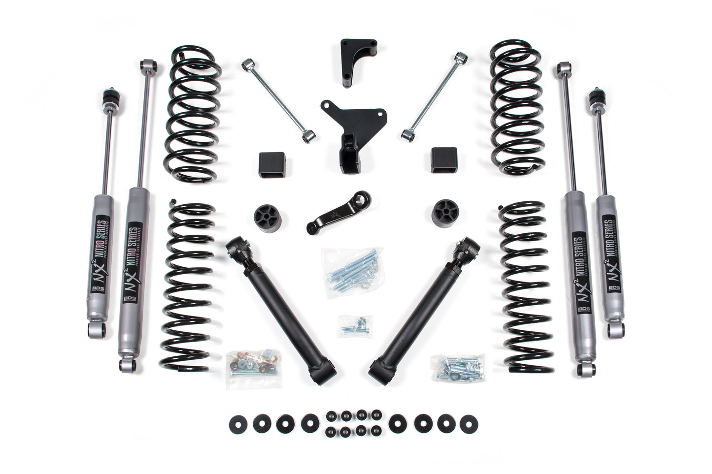 BDS SUSPENSION 4 Inch Lift Kit - Jeep Grand Cherokee WJ (99-04) BDS448H