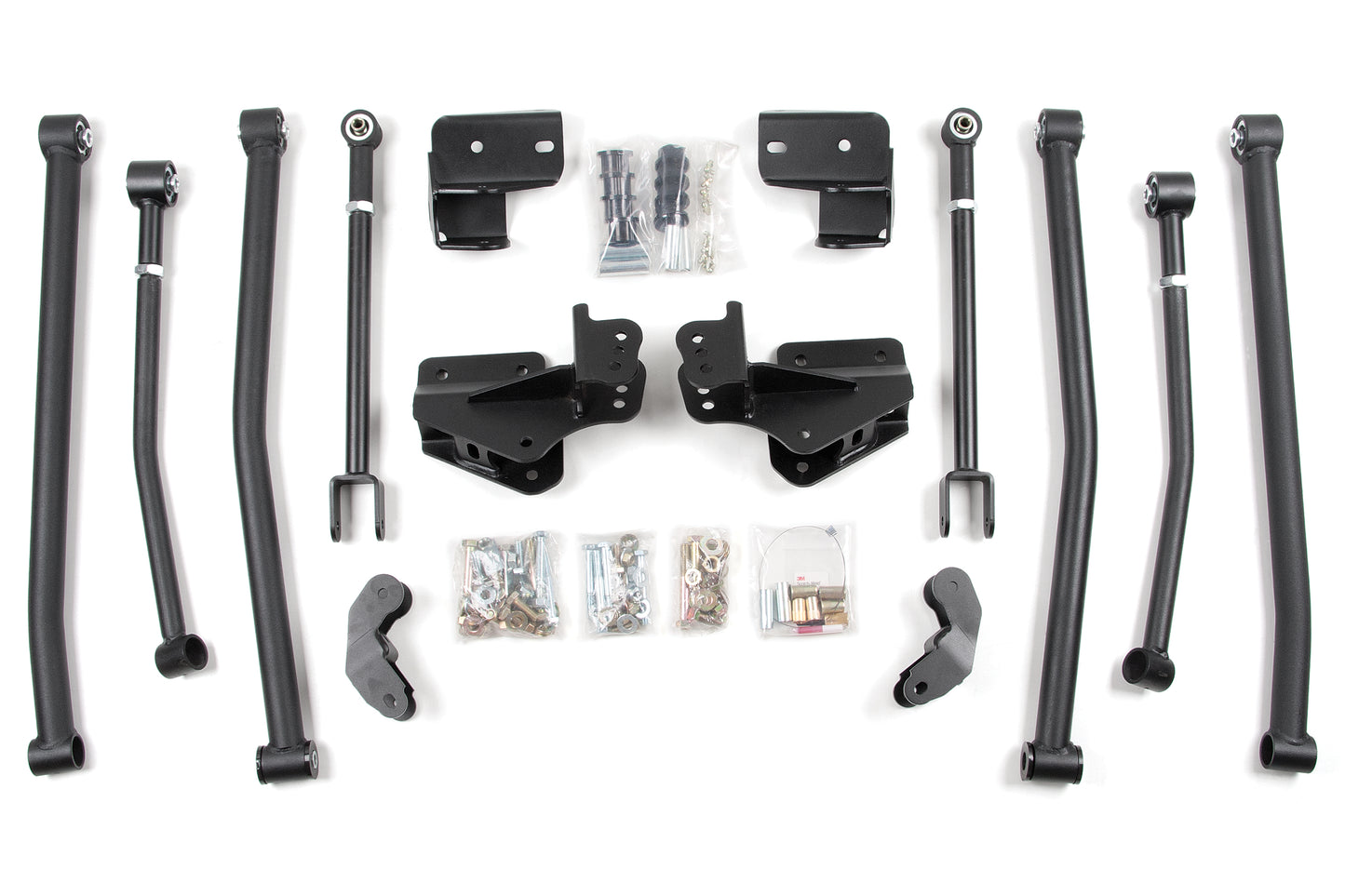 BDS SUSPENSION Long Arm Conversion Upgrade - Fits 4-6 Inch Lift - Jeep Wrangler JK (07-18) BDS984H