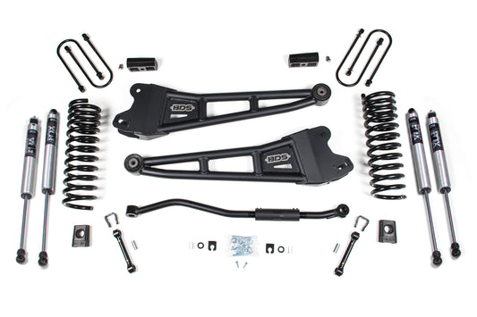 BDS SUSPENSION 3 Inch Lift Kit W/ Radius Arm - Ram 3500 (13-18) 4WD - Diesel BDS1622FS