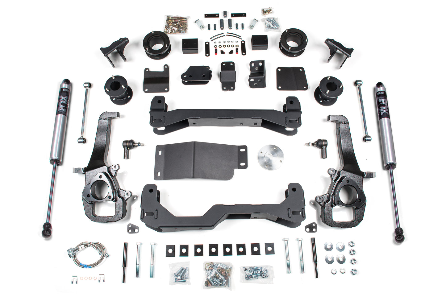 BDS SUSPENSION 4 Inch Lift Kit - Ram 1500 W/ Air Ride (13-18) 4WD BDS1623FS