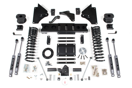 BDS SUSPENSION 5.5 Inch Lift Kit W/ 4-Link - Ram 2500 W/ Rear Air Ride (14-18) 4WD - Gas BDS1629H