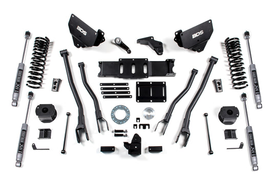 BDS SUSPENSION 5.5 Inch Lift Kit - Ram 2500 W/ Rear Air Ride (14-18) 4WD - Gas BDS1630H