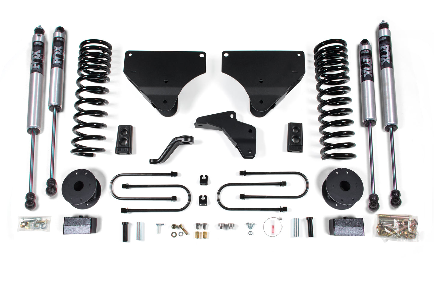 BDS SUSPENSION 4 Inch Lift Kit - Ram 3500 W/ Rear Air Ride (13-18) 4WD - Gas BDS1645FS