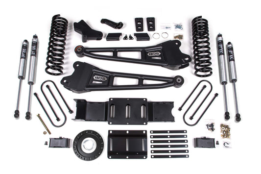 BDS SUSPENSION 4 Inch Lift Kit W/ Radius Arm - Ram 3500 (19-24) 4WD - Diesel BDS1659FS