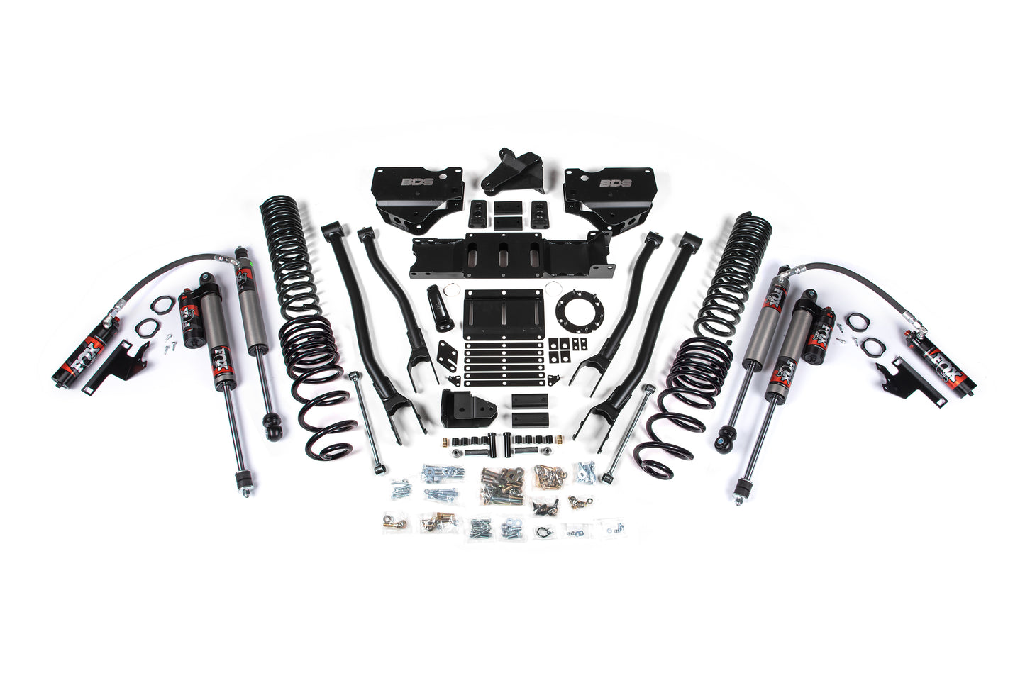 BDS SUSPENSION 4 Inch Lift Kit W/ 4-Link - Ram 2500 (19-24) 4WD - Gas BDS1675FPE
