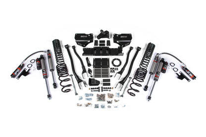 BDS SUSPENSION 4 Inch Lift Kit W/ 4-Link - Ram 2500 (19-24) 4WD - Gas BDS1675FPE