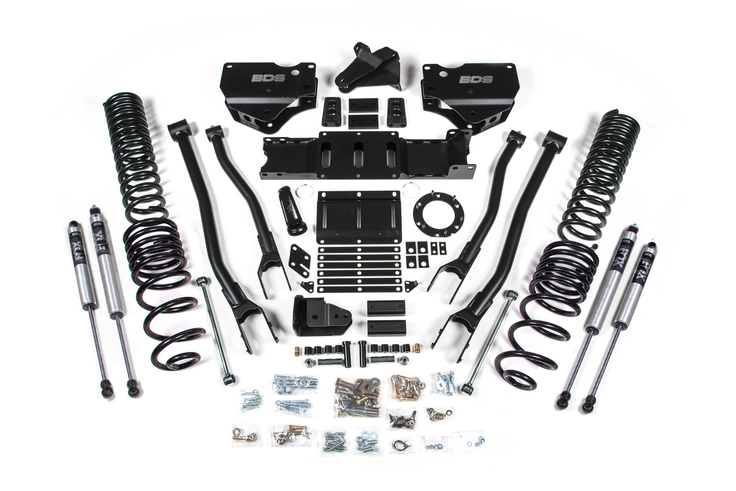 BDS SUSPENSION 4 Inch Lift Kit W/ 4-Link - Ram 2500 (19-24) 4WD - Diesel BDS1674FS