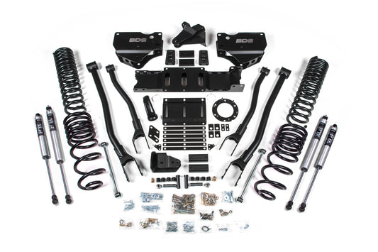BDS SUSPENSION 4 Inch Lift Kit W/ 4-Link - Ram 2500 (19-24) 4WD - Gas BDS1675FS