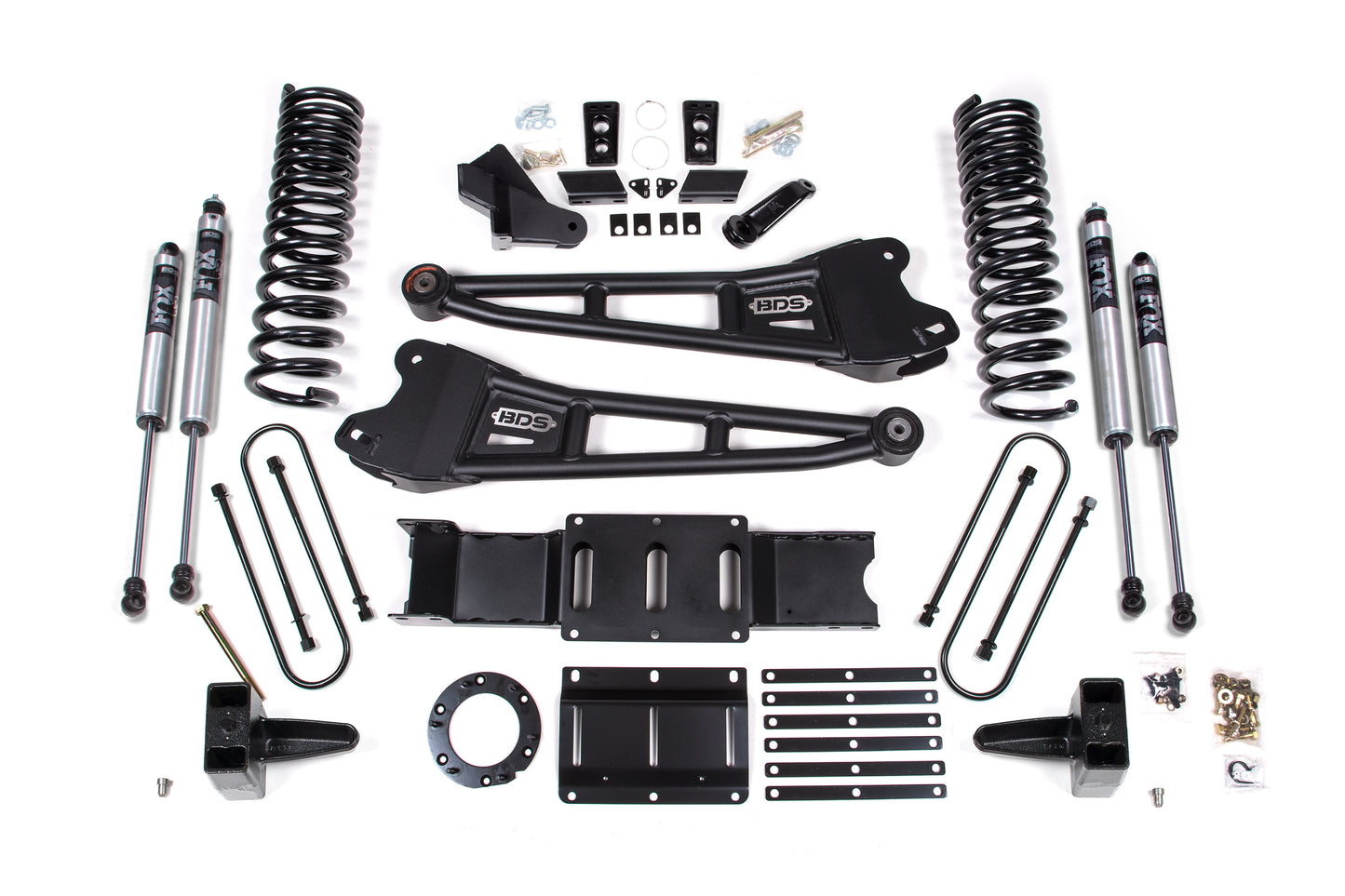 BDS SUSPENSION 6 Inch Lift Kit W/ Radius Arm - Ram 3500 (19-24) 4WD - Diesel BDS1683FS
