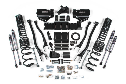 BDS SUSPENSION 5.5 Inch Lift Kit W/ 4-Link - Ram 2500 (19-24) 4WD - Gas BDS1689FS