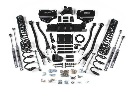 BDS SUSPENSION 5.5 Inch Lift Kit W/ 4-Link - Ram 2500 (19-24) 4WD - Gas BDS1689H