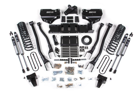 BDS SUSPENSION 6 Inch Lift Kit W/ 4-Link - Ram 3500 (19-24) 4WD - Diesel BDS1692FS