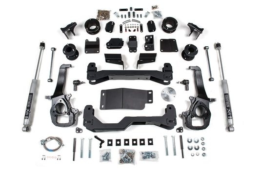 BDS SUSPENSION 4 Inch Lift Kit - Ram 1500 W/ Air Ride (19-22) 4WD BDS1697H
