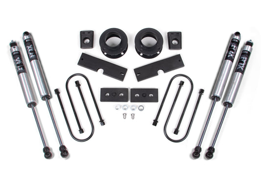 BDS SUSPENSION 2 Inch Lift Kit - Ram 3500 W/ Rear Air Ride (13-23) 4WD BDS1710FS