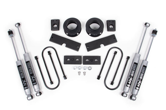BDS SUSPENSION 2 Inch Lift Kit - Ram 3500 W/ Rear Air Ride (13-23) 4WD BDS1710H
