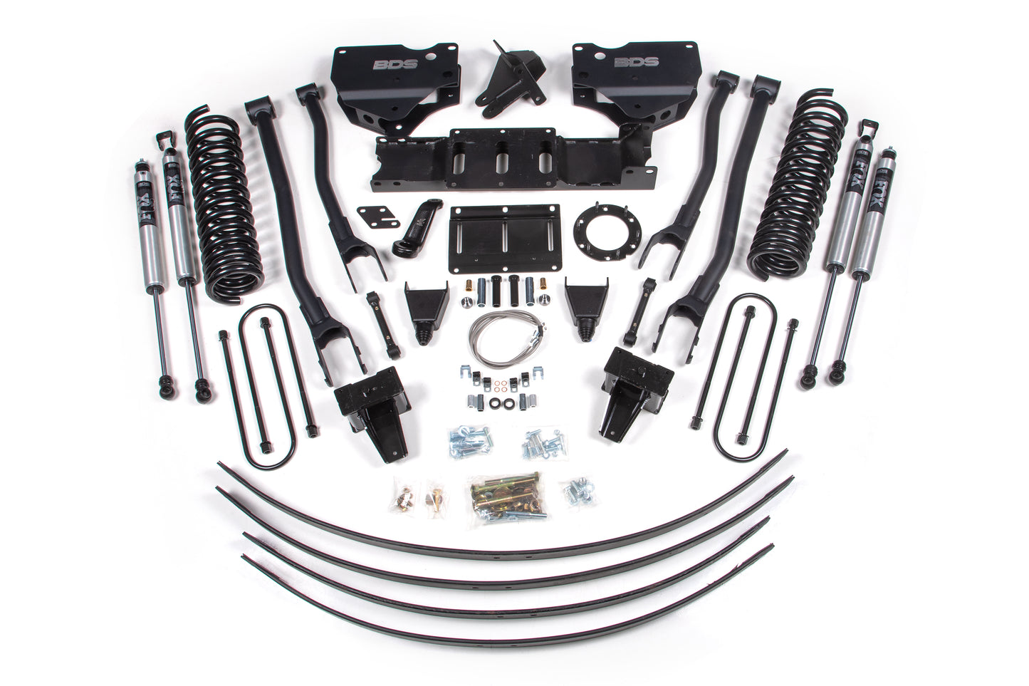 BDS SUSPENSION 8 Inch Lift Kit W/ 4-Link - Ram 3500 (19-24) 4WD - Diesel BDS1728FS