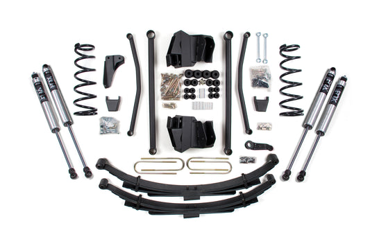 BDS SUSPENSION 4 Inch Lift Kit - Long Arm - Dodge Ram 2500 Power Wagon (09-13) 4WD - Gas BDS1772FS