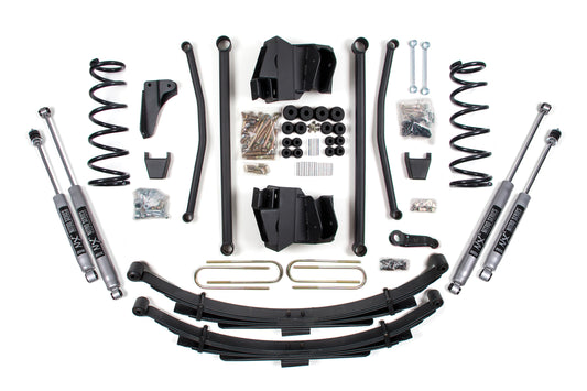 BDS SUSPENSION 4 Inch Lift Kit - Long Arm - Dodge Ram 2500 Power Wagon (2008) 4WD - Gas BDS1769H
