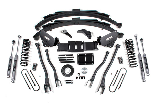 BDS SUSPENSION 6 Inch Lift Kit W/ 4-Link - Ram 3500 (13-18) 4WD - Diesel BDS1784H