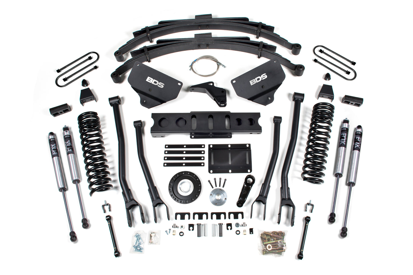 BDS SUSPENSION 8 Inch Lift Kit W/ 4-Link - Ram 3500 (13-18) 4WD - Diesel BDS1790FS