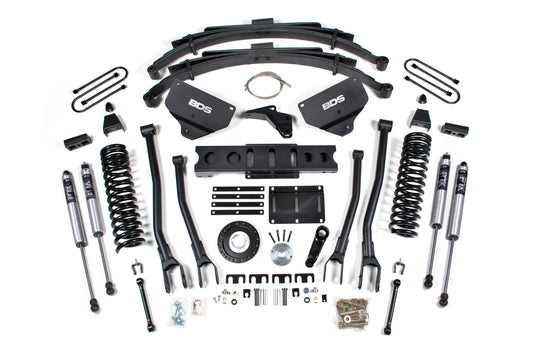 BDS SUSPENSION 8 Inch Lift Kit W/ 4-Link - Ram 3500 (13-18) 4WD - Diesel BDS1790FS