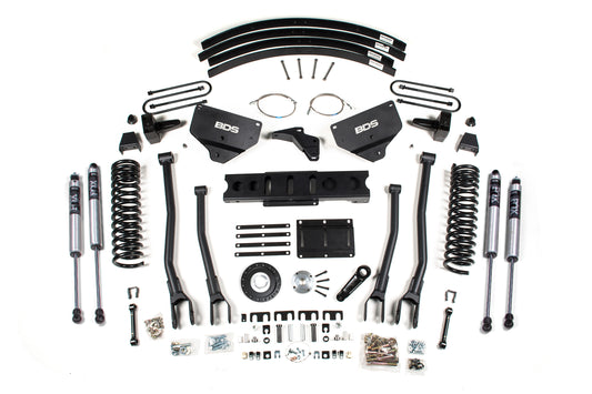 BDS SUSPENSION 8 Inch Lift Kit W/ 4-Link - Ram 3500 (13-18) 4WD - Diesel BDS1791FS
