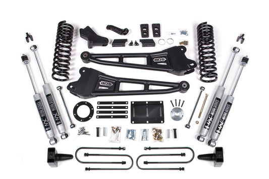 BDS SUSPENSION 6 Inch Lift Kit W/ Radius Arm - Ram 3500 (13-18) 4WD - Diesel BDS2104H