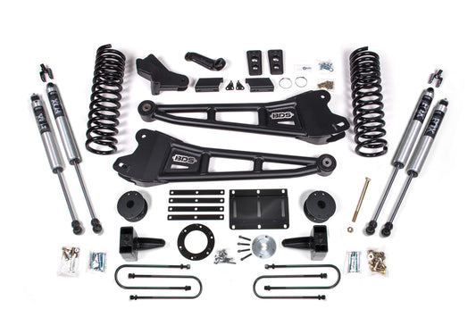 BDS SUSPENSION 6 Inch Lift Kit W/ Radius Arm - Ram 3500 W/ Rear Air Ride (13-18) 4WD - Diesel BDS2106FS