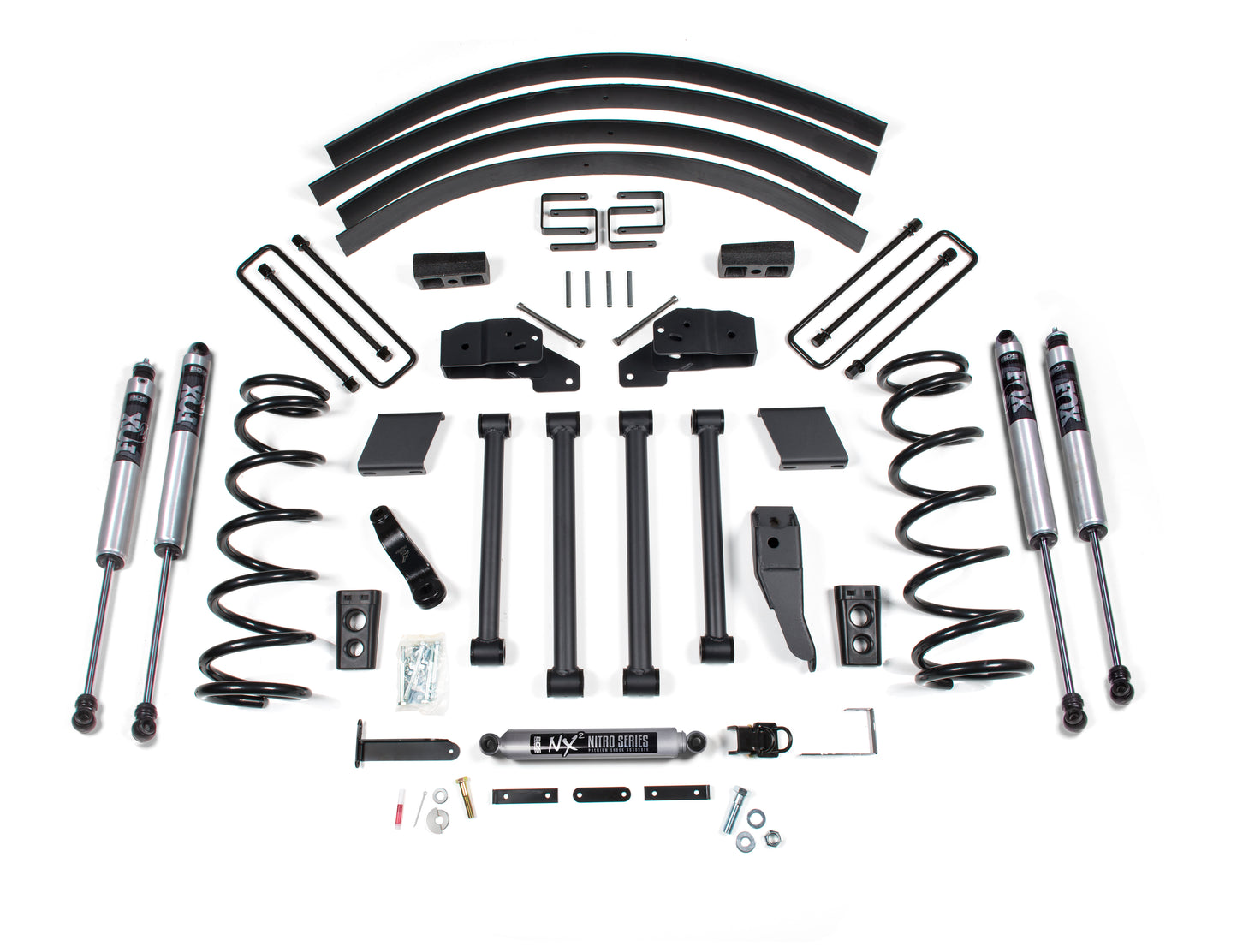 BDS SUSPENSION 5 Inch Lift Kit - Dodge Ram 2500/3500 (00-02) 4WD BDS217FS