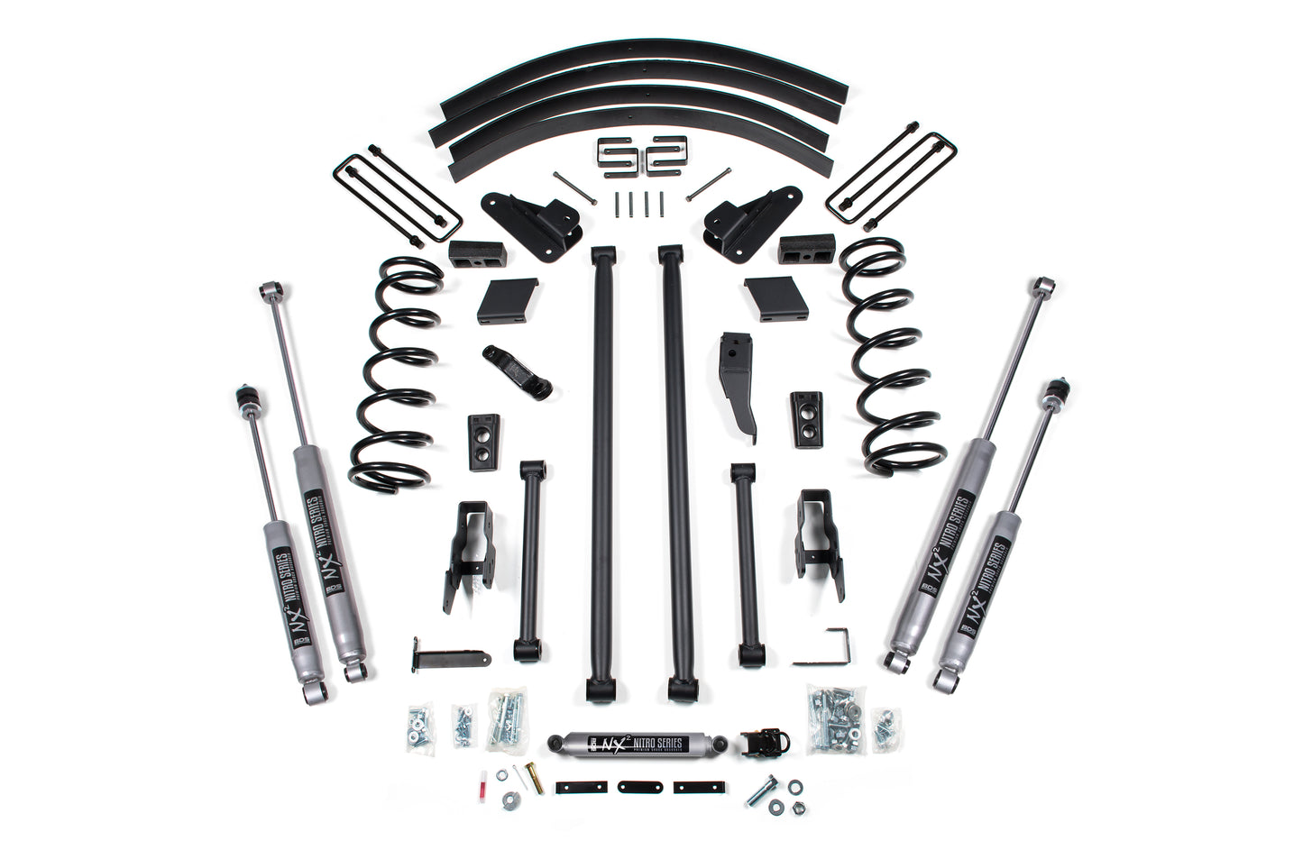 BDS SUSPENSION 5 Inch Lift Kit - Long Arm Conversion - Dodge Ram 2500/3500 (00-02) 4WD BDS219H