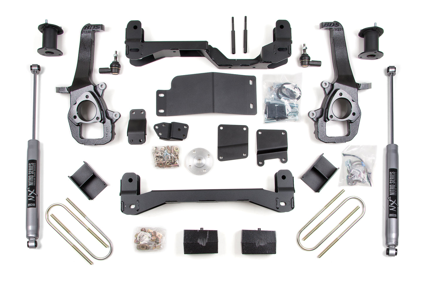 BDS SUSPENSION 6 Inch Lift Kit - Dodge Ram 1500 (06-08) 4WD BDS624H