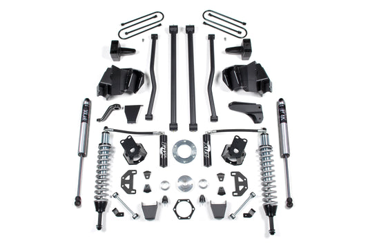 BDS SUSPENSION 6 Inch Lift Kit - Long Arm & FOX 2.5 Coil-Over Conversion - Dodge Ram 2500/3500 (03-07) 4WD - Diesel BDS647F