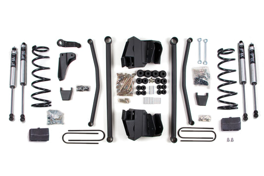 BDS SUSPENSION 4 Inch Lift Kit - Long Arm - Dodge Ram 2500 Power Wagon (05-07) 4WD - Gas BDS1765FS