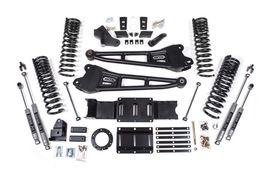 BDS SUSPENSION 6 Inch Lift Kit W/ Radius Arm - Ram 2500 (19-24) 4WD - Diesel BDS1680H