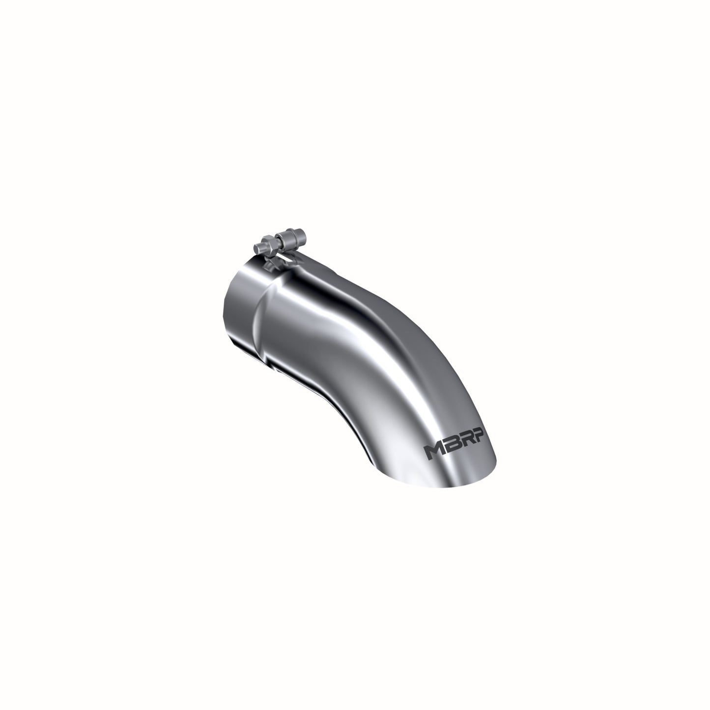 MBRP Exhaust Tip; 4in. O.D. Turn Down 4in. inlet 12in. length; T304 T5081