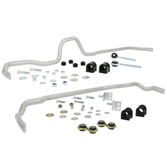 Whiteline BNK004M Front and Rear Sway Bar Vehicle Kit; Fits Nissan 240SX 89-94