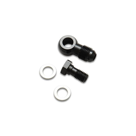 Vibrant Performance - 11537 - Single Male Banjo Adapter Assembly; Banjo Size: -8AN; Bolt Size: M12 x 1.25
