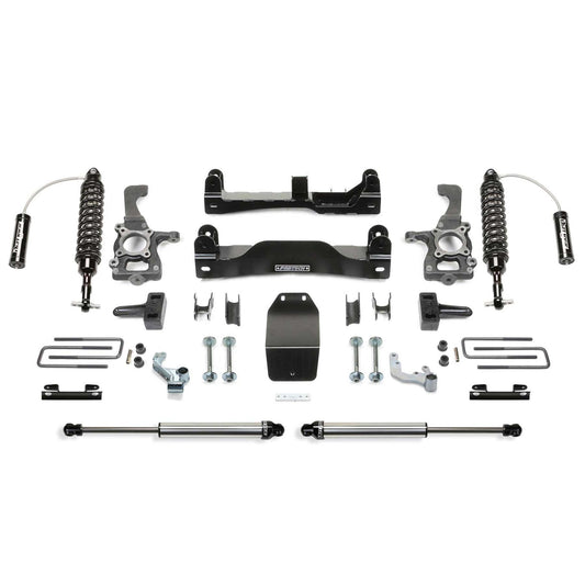 Fabtech 4" PERF SYS W/ DLSS 2.5 C/O RESI AND RR DLSS 2014 FORD F150 4WD K2201DL