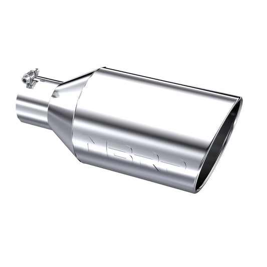 MBRP Exhaust Tip; 8in. O.D.; Rolled End; 4in. inlet 18in. in length; T304 T5128