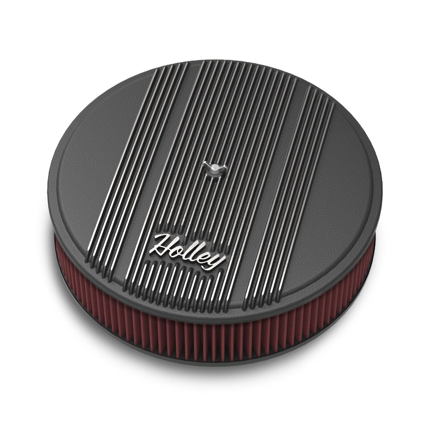Holley Round Finned Air Cleaner 120-153